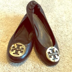 Tory Burch Minnie flats size 10